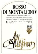 Rosso Montalcino_Altesino 1986